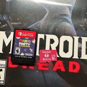 Nintendo Switch Mario Party Superstars Game Card